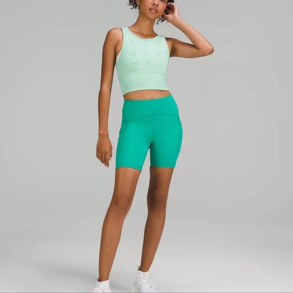 Lululemon Power Pivot Everlux Tank Top - Wild Mint - Picture 3 of 8